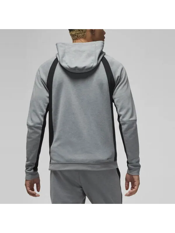 Толстовка Air Jordan Dri-FIT Sport Air Full-Zip Hoodie 'Grey' — изображение 3 из 3, серый/мульти