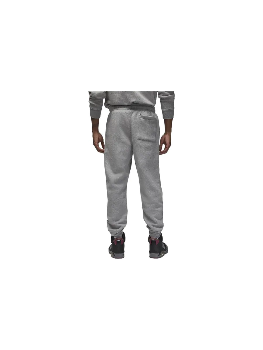 Повседневные брюки Air Jordan Solid Color Embroidered Drawstring Casual Pants/Trousers Men's Grey — изображение 2 из 3, серый