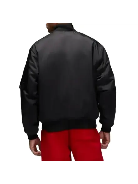 Куртка Air Jordan Essentials Statement Varsity Jacket 'Black' — изображение 4 из 4, черный