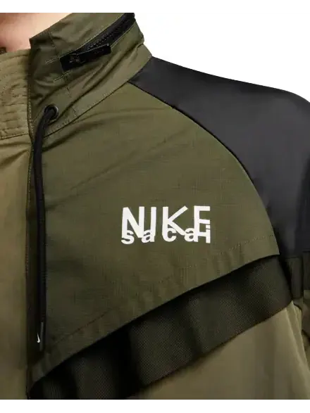 Куртка x sacai тренчкот Nike — изображение 2 из 4, оливковый