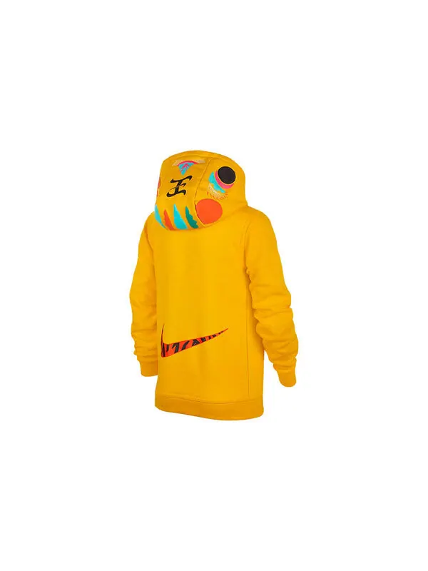 Толстовка (GS) Nike CNY Chinese New Year's Edition Fleece Lined Stay Warm Sports Boy Yellow — изображение 2 из 3, желтый