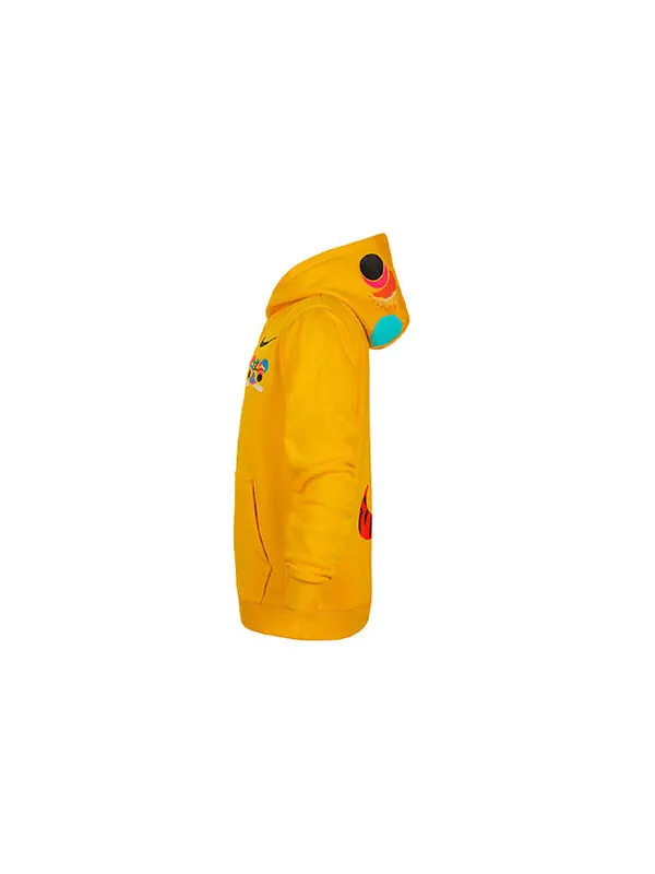 Толстовка (GS) Nike CNY Chinese New Year's Edition Fleece Lined Stay Warm Sports Boy Yellow — изображение 3 из 3, желтый