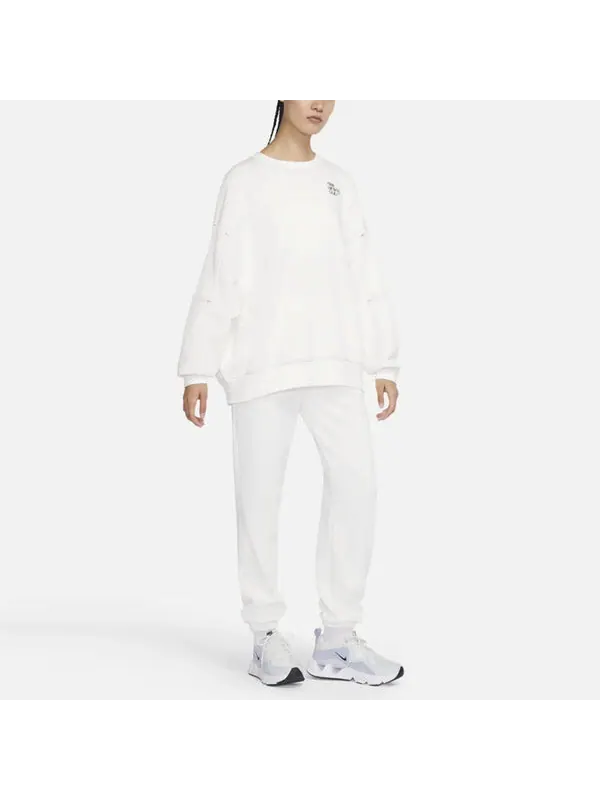 Свитер ss22 sportswear athletic club printing fleece round-neck swea white Nike — изображение 3 из 4, белый