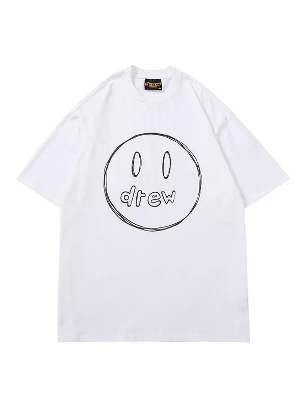 Футболка sketch mascot t-shirt 'white' Drew House — изображение 1 из 2, белый