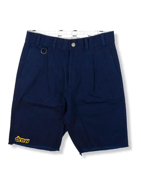Шорты stretch twill pleated shorts 'navy' Drew House — изображение 1 из 2, темно-синий