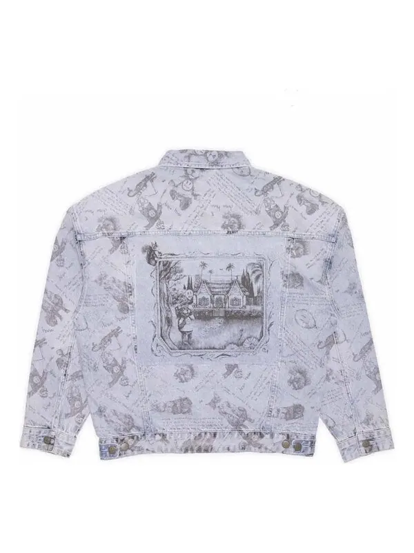 Куртка idears trucker jacket 'vintage indigo' Drew House — изображение 2 из 2, винтажный индиго