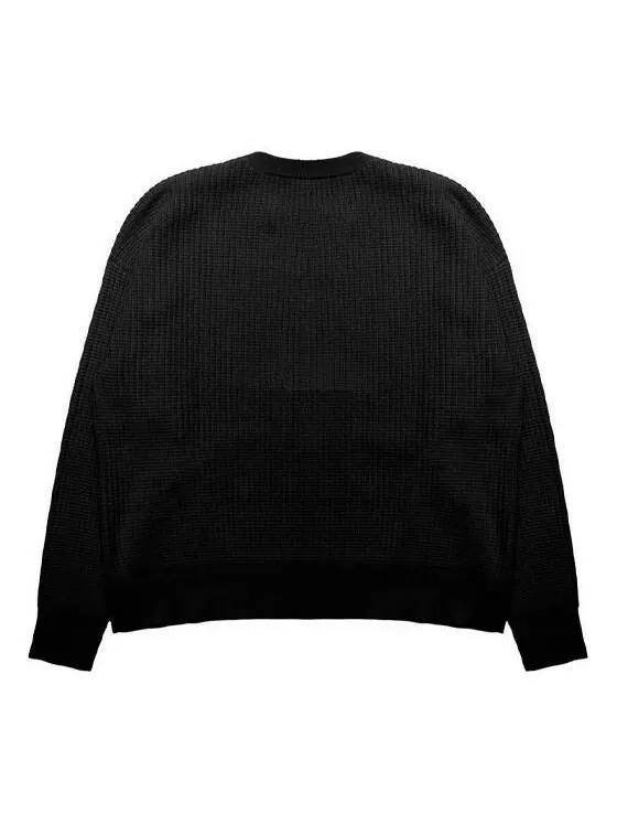 Свитер mascot waffle sweater 'black' Drew House — изображение 2 из 2, черный