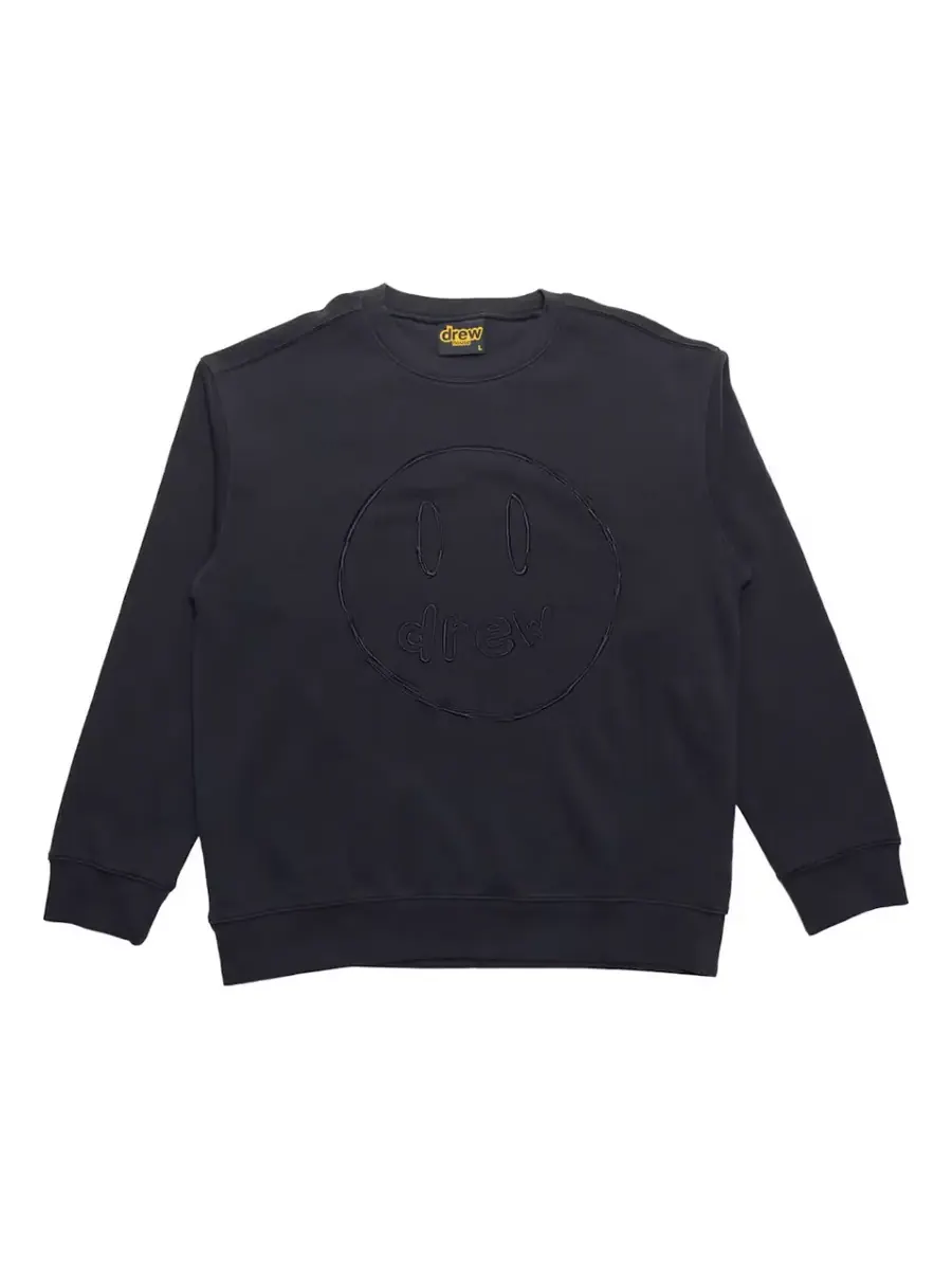 Худи Drew House Sketch Mascot Crewneck Sweatshirt 'Black' — изображение 1 из 2, черный