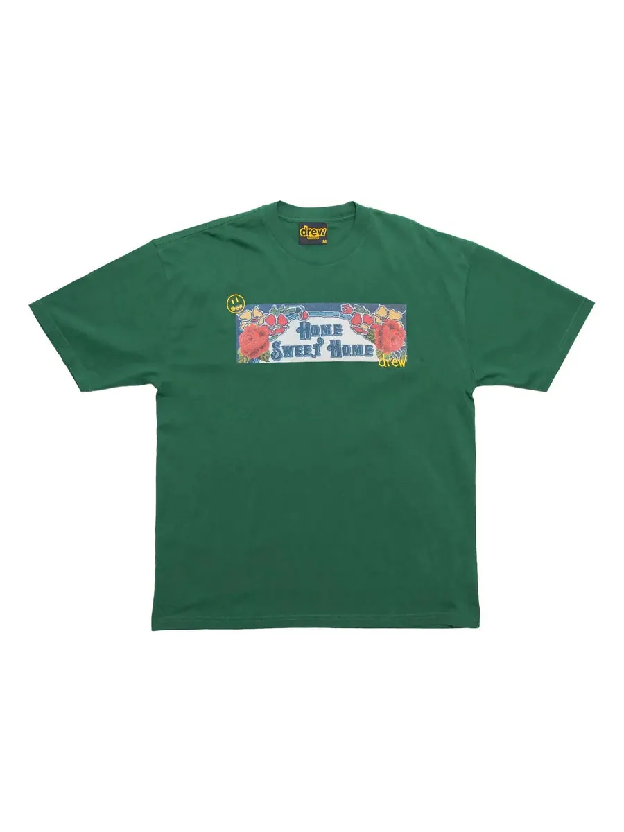 Футболка Drew House Home Sweet Home T-shirt 'Forest' — изображение 1 из 2, зеленый