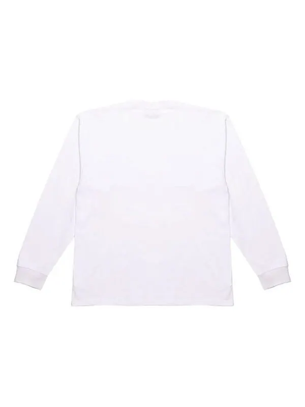 Футболка basic long sleeve pocket t-shirt 'white' Drew House — изображение 2 из 2, белый