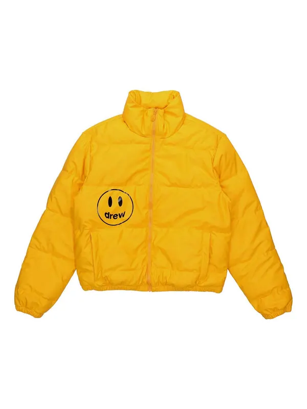 Куртка mascot puffer jacket 'golden yellow' Drew House — изображение 1 из 2, золотистый желтый