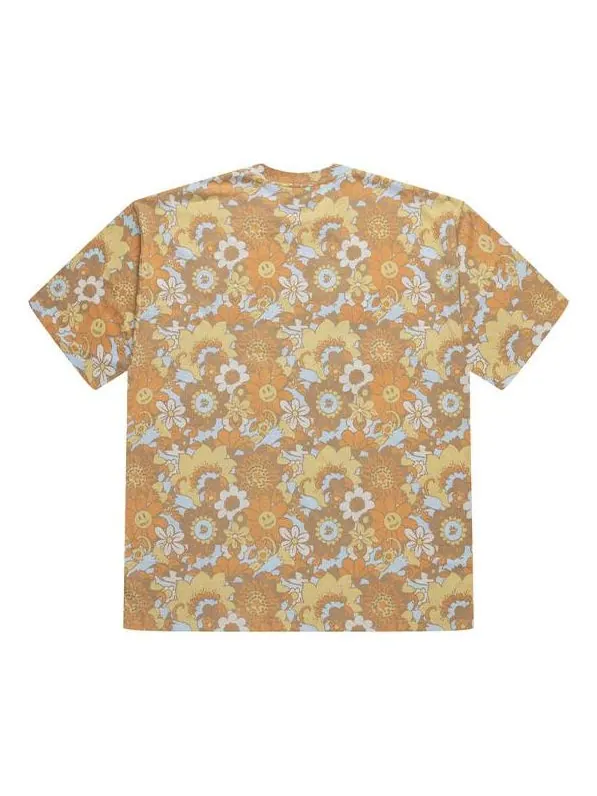 Футболка Drew House Vintage Theodore T-shirt 'Vintage Floral' — изображение 2 из 2, желтый