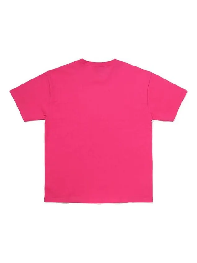 Футболка Drew House Secret T-shirt 'Magenta' — изображение 2 из 2, розовый