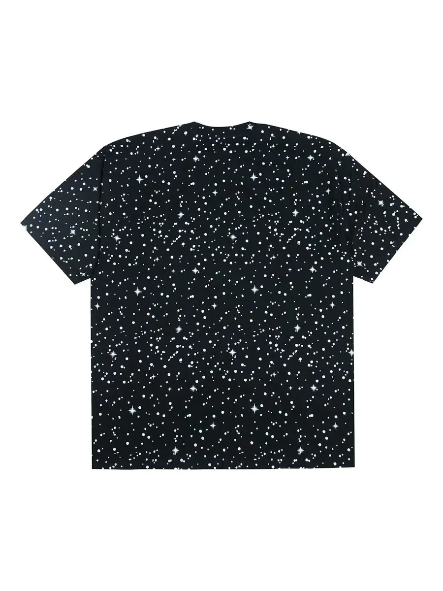 Футболка Drew House Secret T-shirt 'Starry Night' — изображение 2 из 2, черный