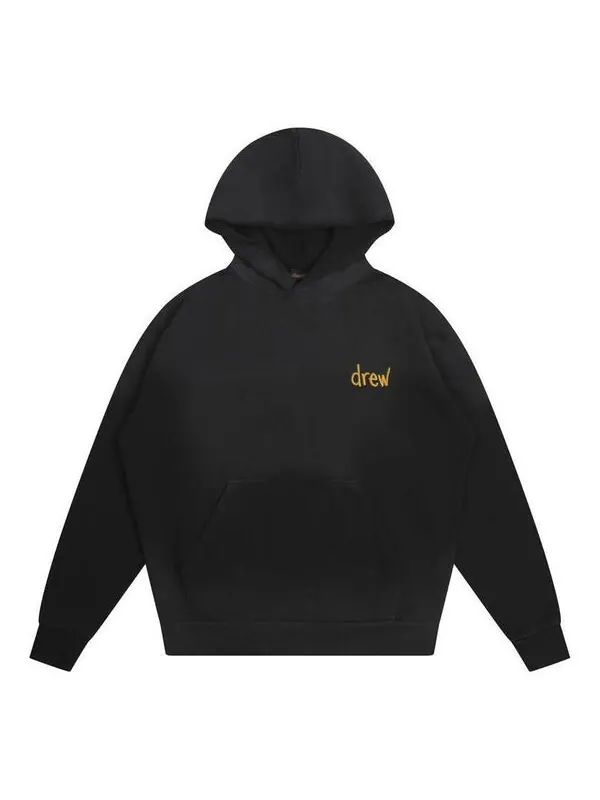 Толстовка scribble boxy hoodie 'black' Drew House — изображение 1 из 2, черный