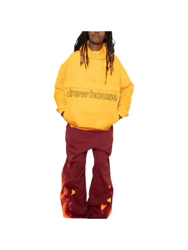 Толстовка nylon anorak 'orange' Drew House — изображение 3 из 3, оранжевый