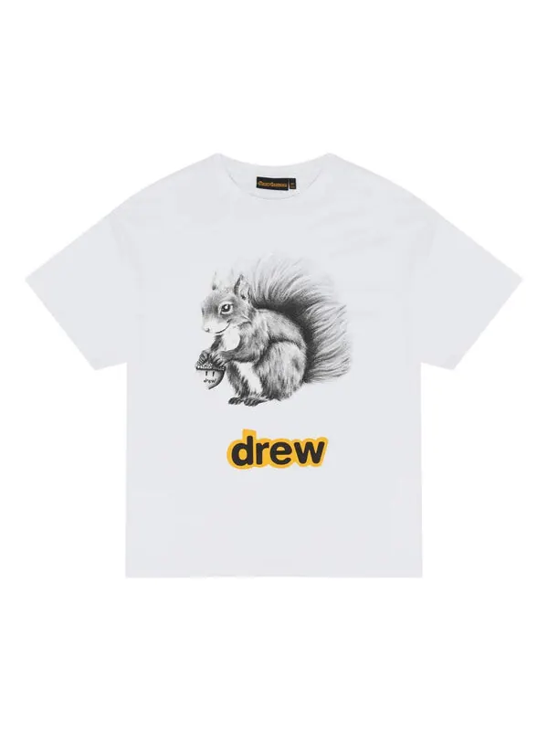 Футболка real sherman t-shirt 'white' Drew House — изображение 1 из 2, белый