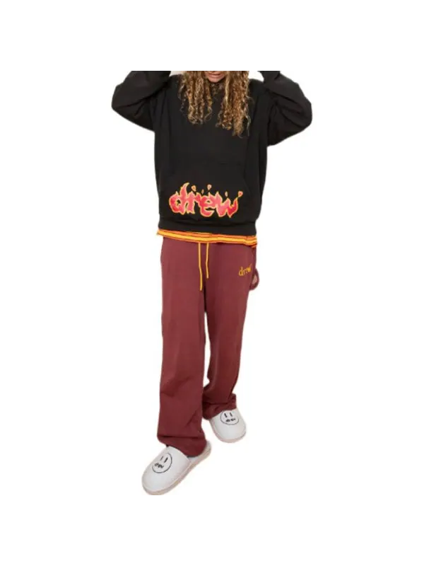 Толстовка lit drew hoodie 'black' Drew House — изображение 3 из 3, черный