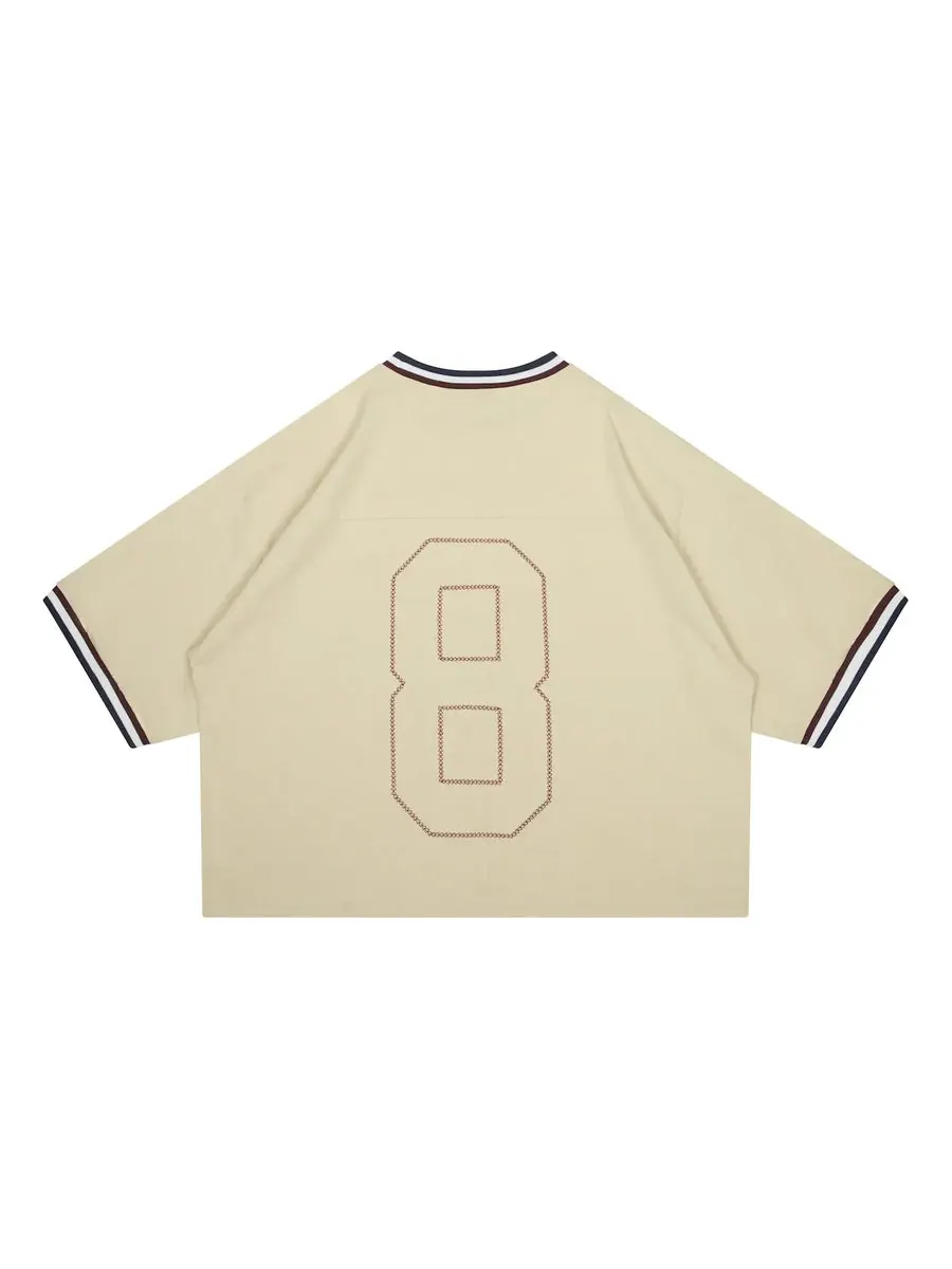 Футболка Drew House Shorts Jersey 'Biscotti' — изображение 2 из 2, бежевый