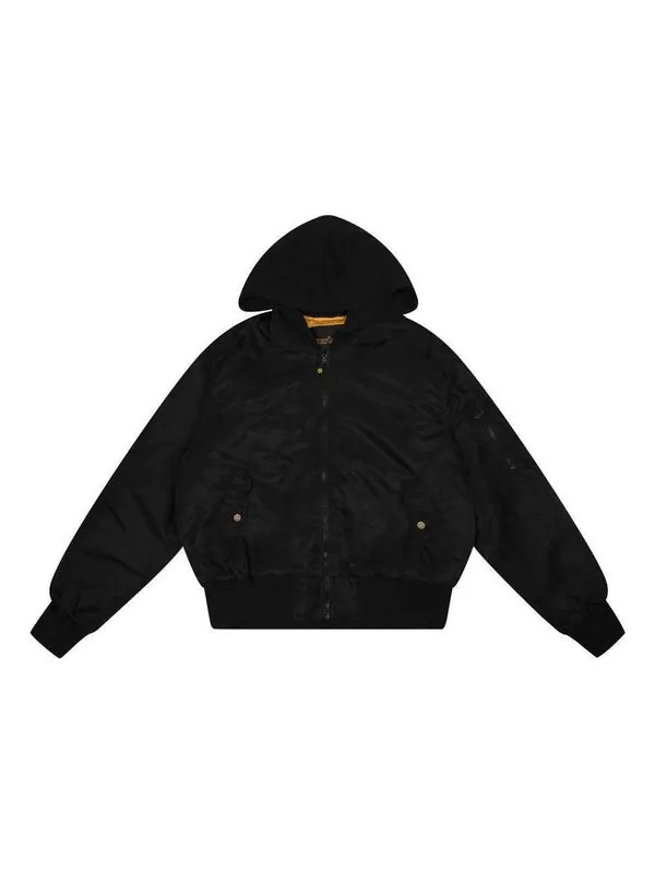 Куртка mascot hooded bomber jacket 'black' Drew House — изображение 1 из 2, черный
