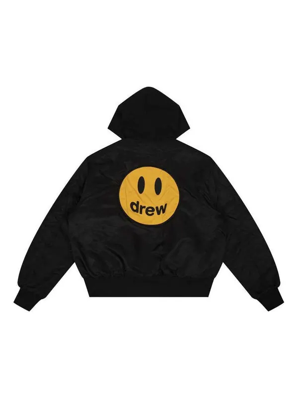 Куртка mascot hooded bomber jacket 'black' Drew House — изображение 2 из 2, черный