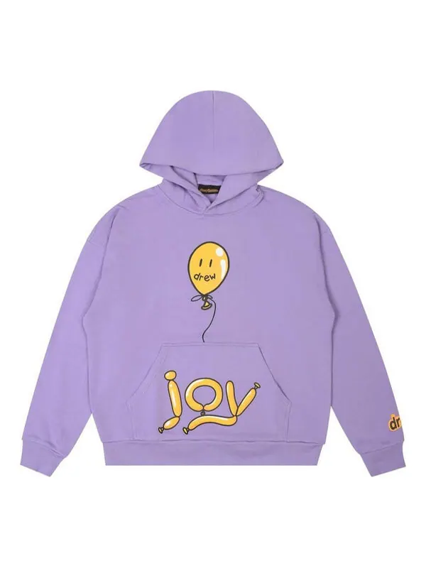 Толстовка joy hoodie 'lavender' Drew House — изображение 1 из 2, фиолетовый
