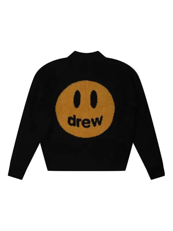 Свитер mascot funnel neck sweaters 'black' Drew House — изображение 1 из 2, черный