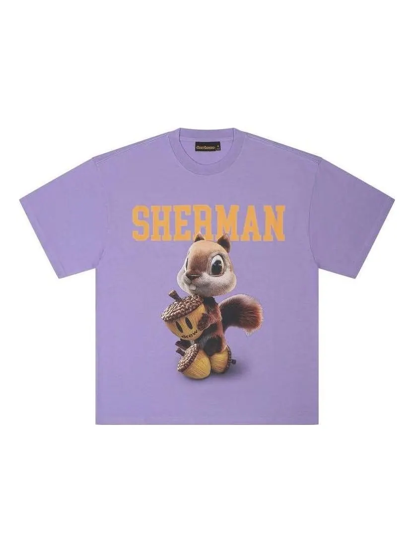 Футболка Drew House 3D Sherman T-shirt 'Lavender' — изображение 1 из 2, фиолетовый