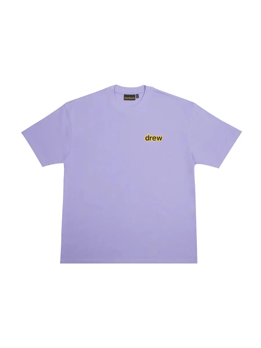 Футболка Drew House Theodore T-shirt 'Lavender' — изображение 2 из 2, фиолетовый