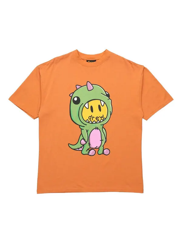 Футболка dino t-shirt 'orange' Drew House — изображение 1 из 2, оранжевый