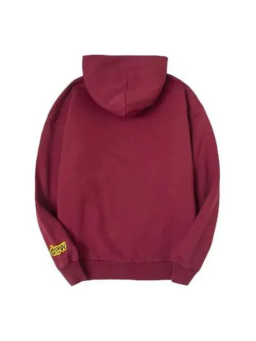 Толстовка secret hoodie 'burgundy' Drew House — изображение 2 из 2, бордовый