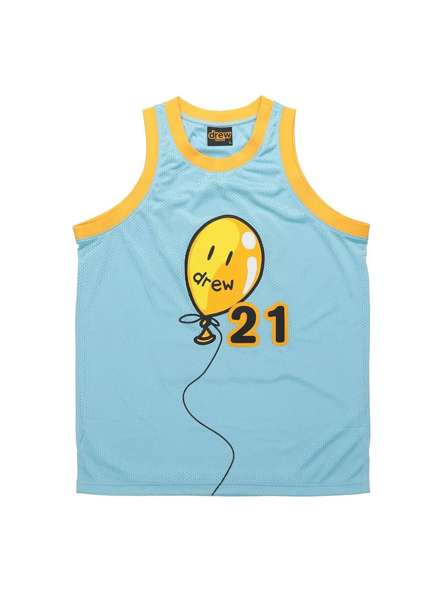 Джерси Drew House Mesh Joy Basketball Jersey 'Sea Blue' — изображение 1 из 2, синий