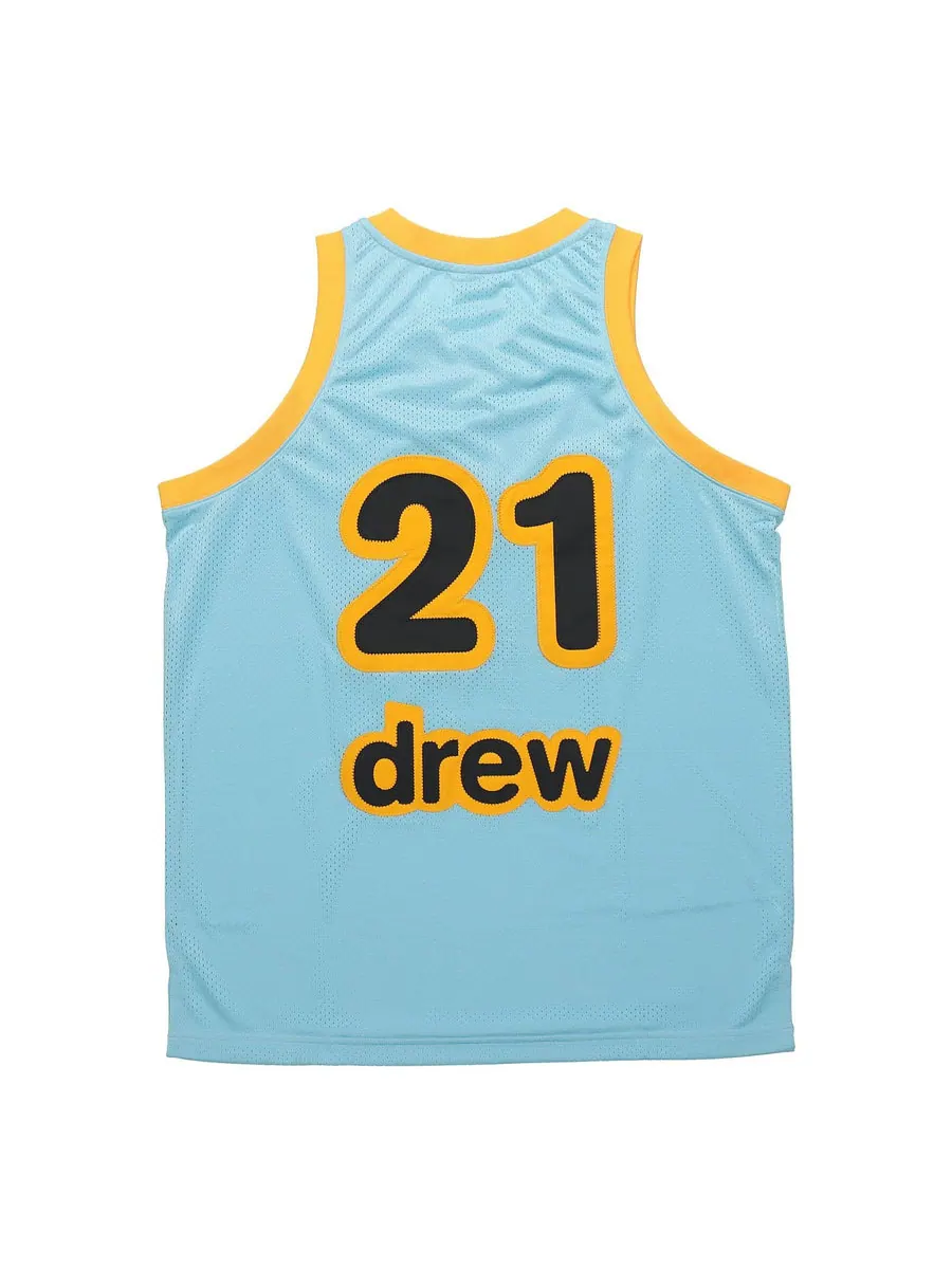 Джерси Drew House Mesh Joy Basketball Jersey 'Sea Blue' — изображение 2 из 2, синий