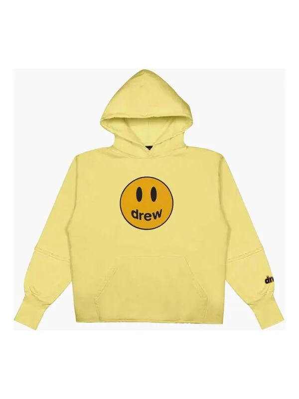 Толстовка mascot oversized hoodie 'light yellow' Drew House — изображение 1 из 2, светлый желтый