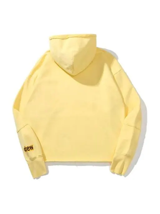 Толстовка mascot oversized hoodie 'light yellow' Drew House — изображение 2 из 2, светлый желтый