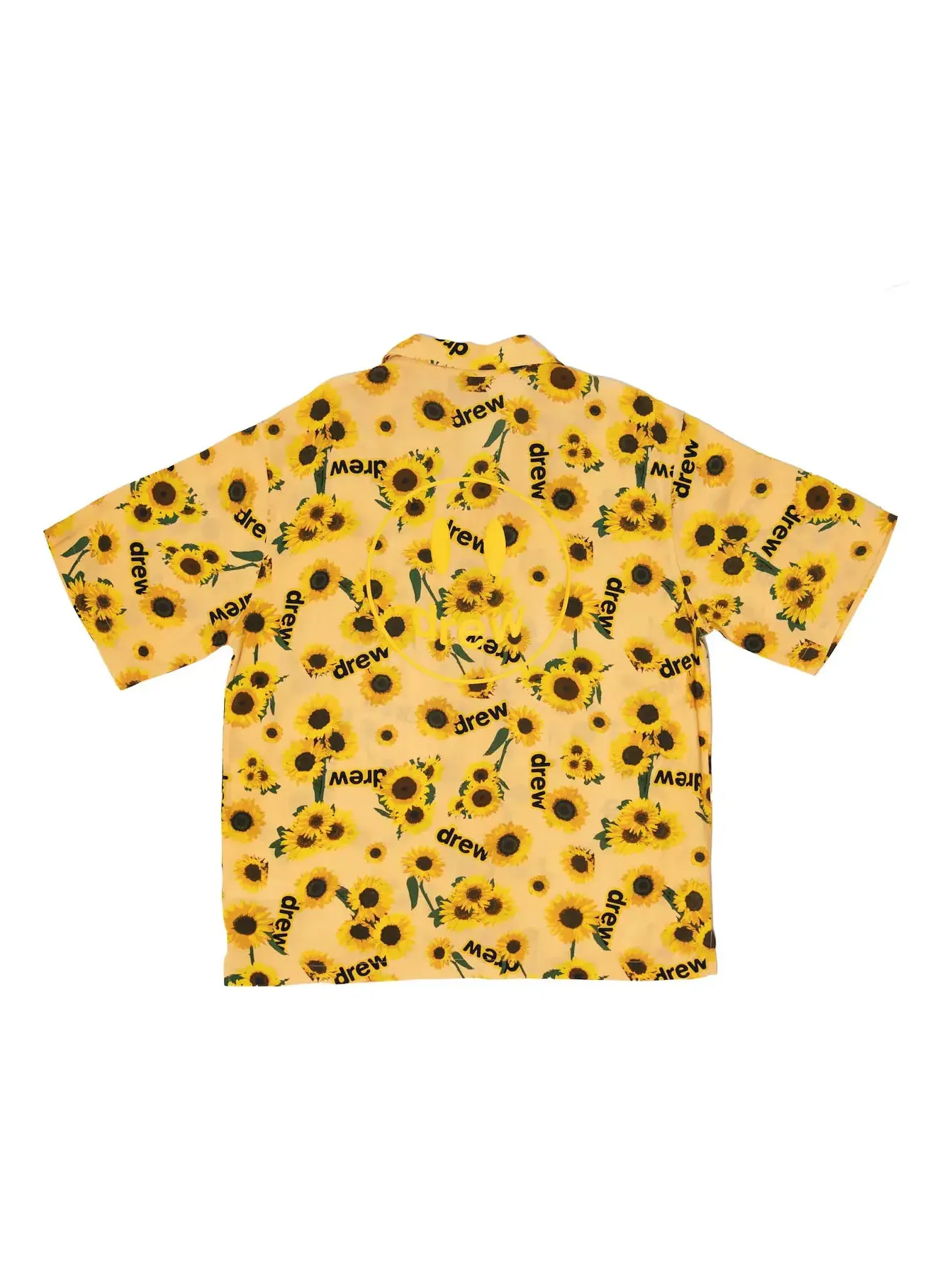 Рубашка Drew House Rayon Camp Shirt 'Secret Sunflower' — изображение 2 из 2, желтый