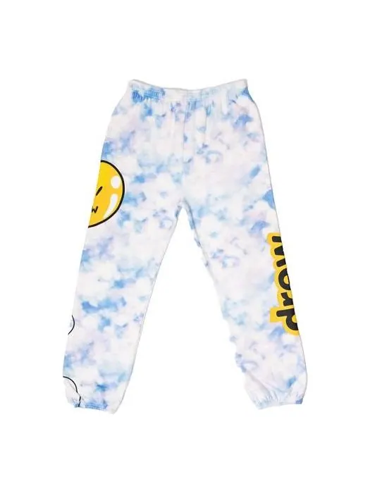 Спортивные брюки Drew House Joy House Pants 'Cloud' — изображение 2 из 2, белый