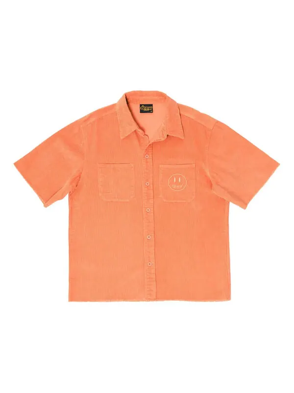 Рубашка corduroy shirt 'peach' Drew House — изображение 1 из 1, персиковый