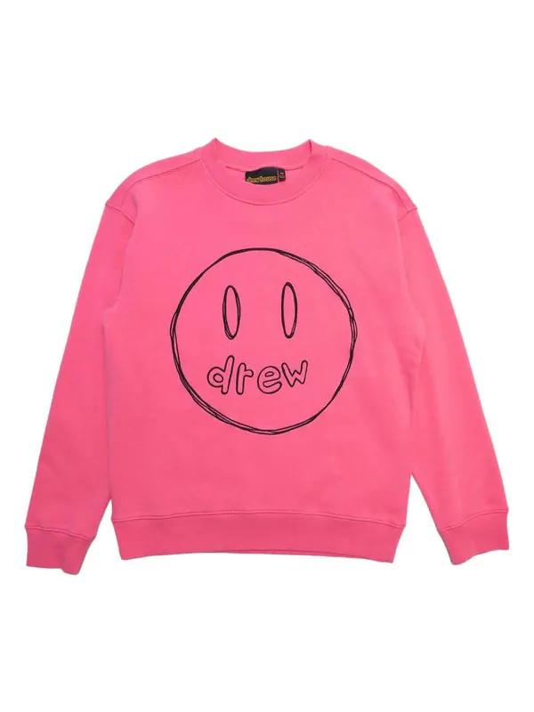Куртка sketch mascot crewneck sweatshirt 'hot pink' Drew House — изображение 1 из 2, розовый