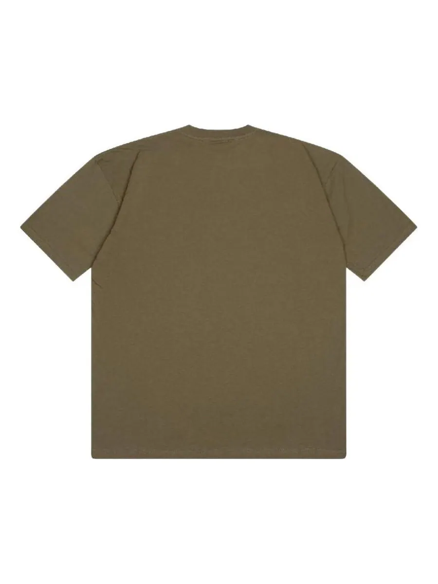 Футболка Drew House Secret T-shirt 'Midnight Olive' — изображение 2 из 2, оливковый зеленый