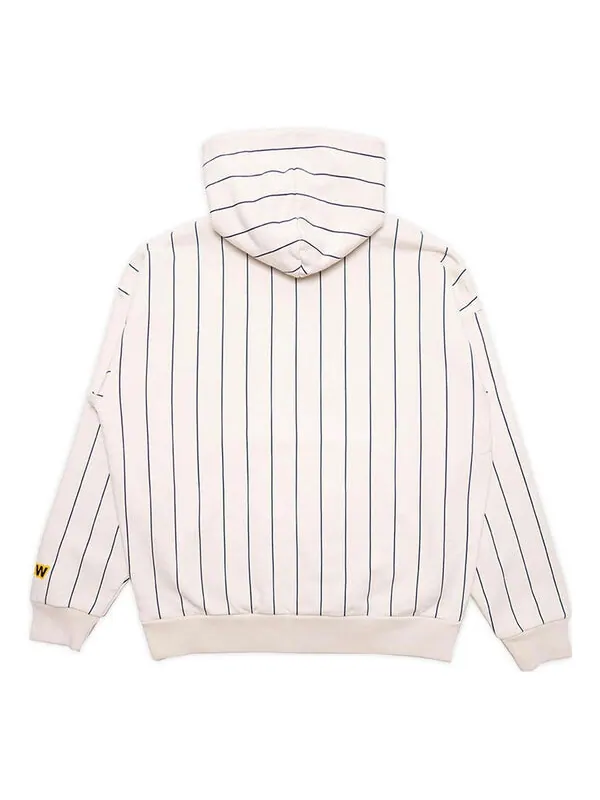 Толстовка mascot hoodie 'navy pinstripe' Drew House — изображение 2 из 2, белый/темно-синий