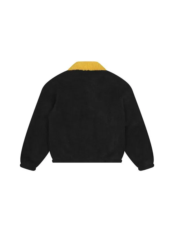 Куртка reversible zip up jacket 'black yellow' Drew House — изображение 3 из 4, черный/желтый