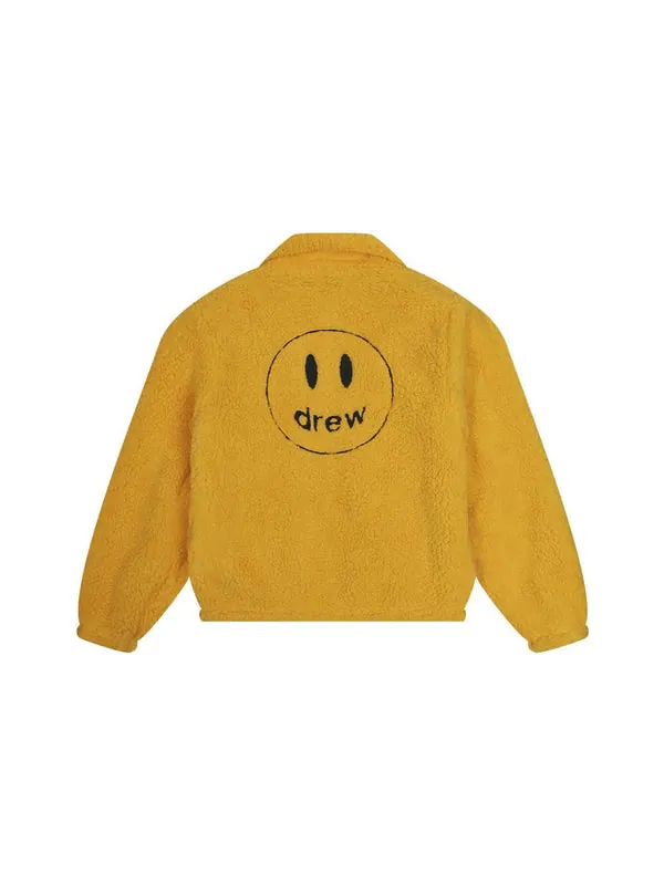 Куртка reversible zip up jacket 'black yellow' Drew House — изображение 4 из 4, черный/желтый