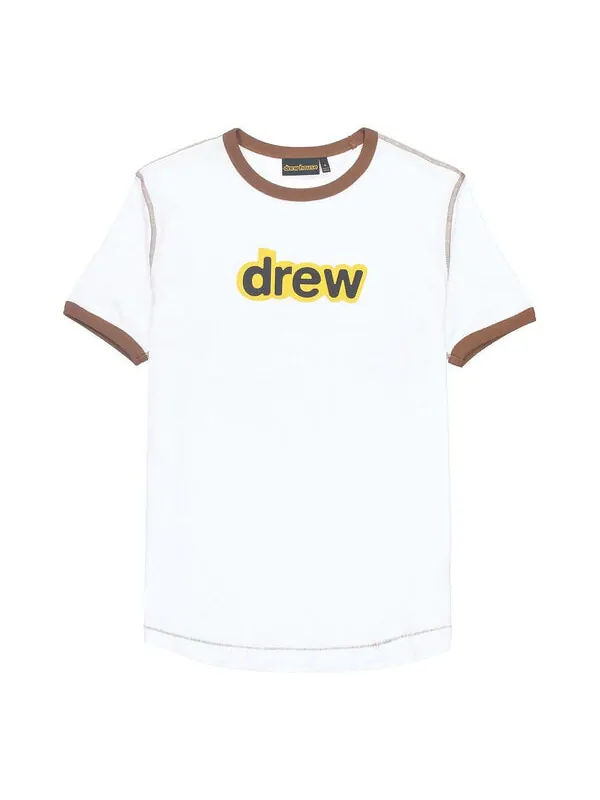 Футболка secret ringer t-shirt 'brown' Drew House — изображение 1 из 4, коричневый