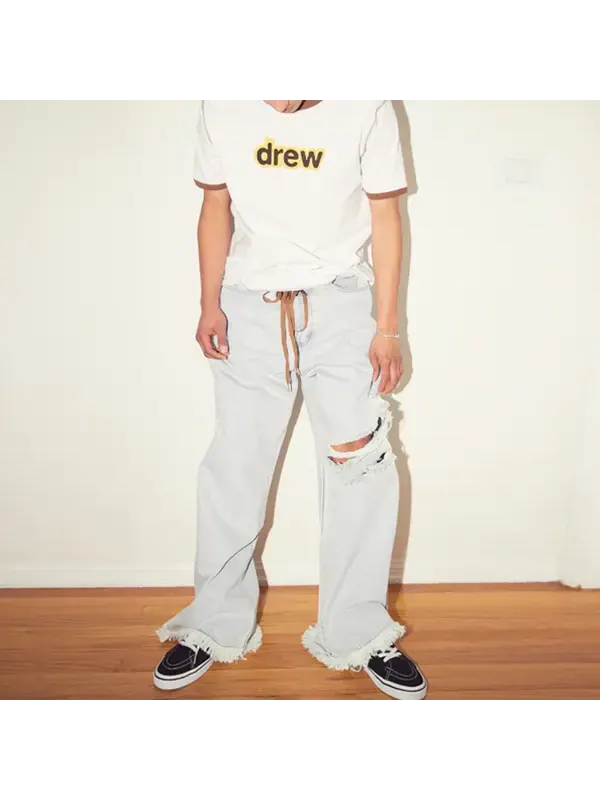 Футболка secret ringer t-shirt 'brown' Drew House — изображение 3 из 4, коричневый