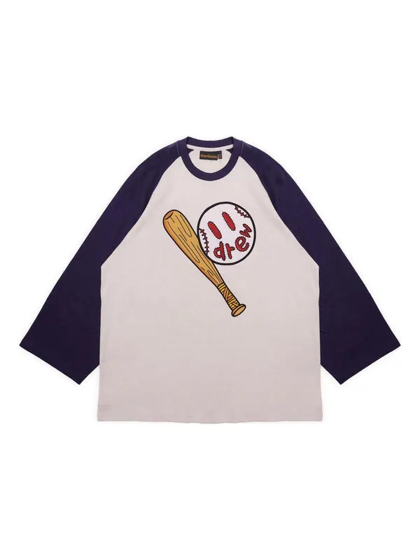 Футболка play ball baseball t-shirt 'navy' Drew House — изображение 1 из 2, темно-синий
