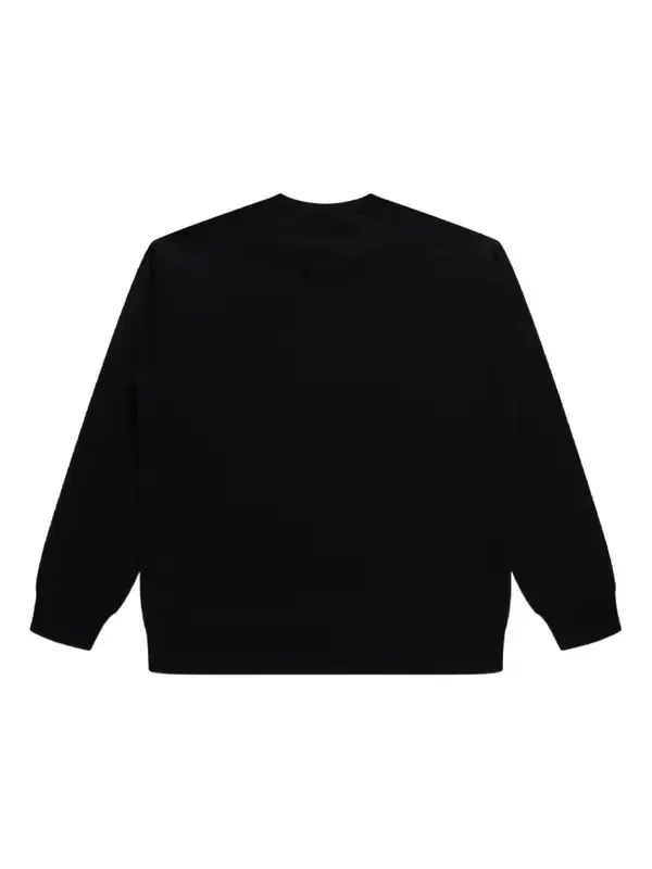 Толстовка crewneck sweatshirt 'black' Drew House — изображение 2 из 2, черный
