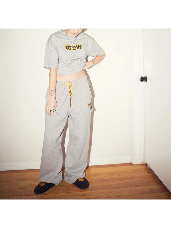 Футболка secret t-shirt 'heather grey' Drew House — изображение 4 из 4, серый
