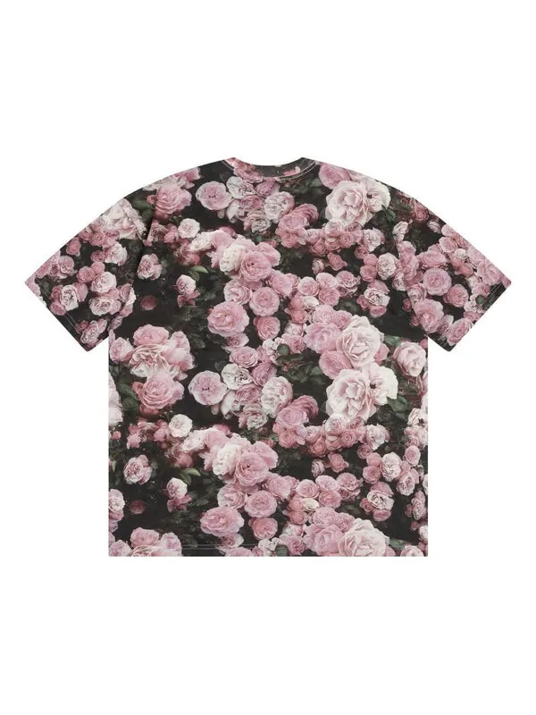 Футболка bizzy t-shirt 'roses' Drew House — изображение 2 из 2, розовый/черный