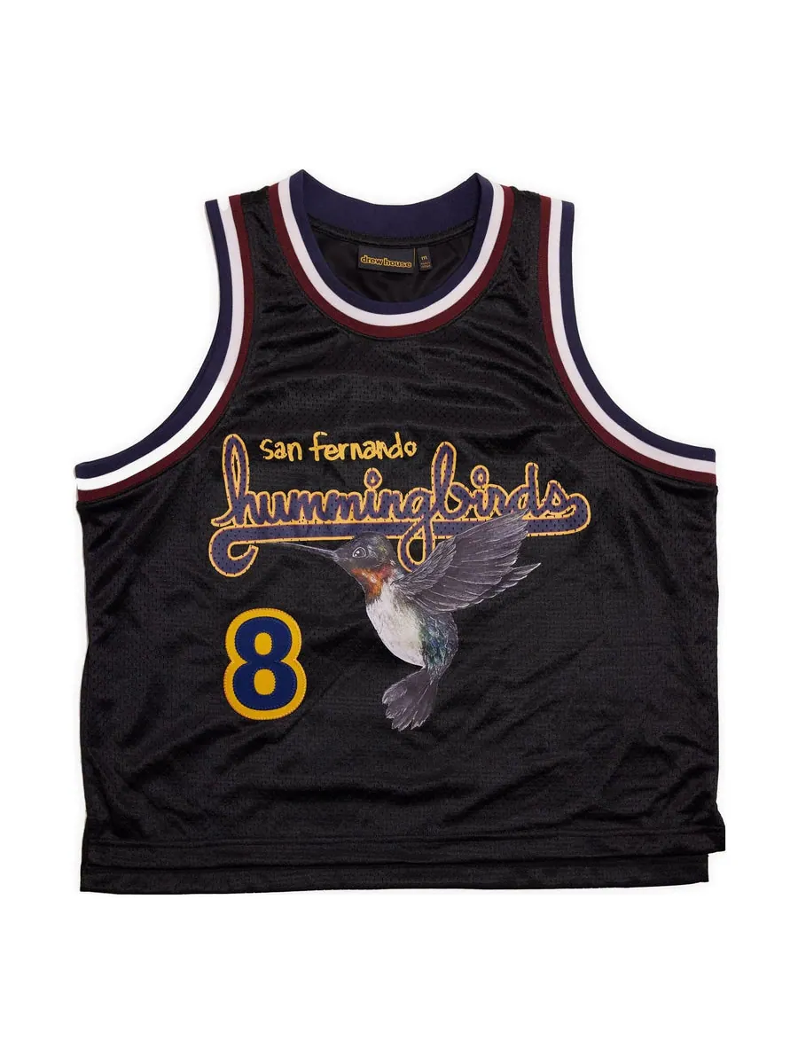 Джерси Drew House Hummingbirds Cropped Basketball Jersey 'Black' — изображение 1 из 2, черный